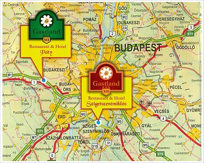 magyarország térkép páty Paty   Gastland hotel M1   Map   Hotel Gastland M1 Paty 3  magyarország térkép páty