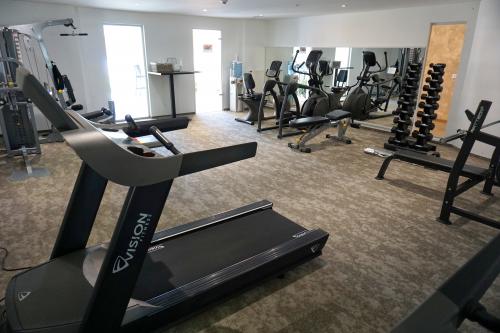 Sală de fitness lângă Balaton în Wellness Hotel Azur Siofok