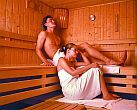 Sauna in Hotel Carbona in Heviz met verwennende wellnessbehandelingen