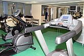 Lastminute wellness aanbiedingen in het Hotel Eger Park - fitnessruimte van het driesterren hotel