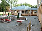 Piscina al hotel di benessere Hungarospa a Hajduszoboszlo in Ungheria
