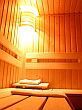 Sauna in een driesterren Hongaars hotel dichtbij de Oostenrijkse grens - Hotel Atrium in Rabafuzes