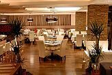 Modern restaurant in het Hotel Bassiana in Sarvar met Hongaarse specialiteiten