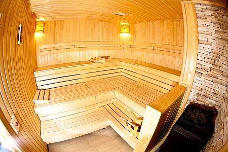 Sauna fińska w Airport Hotel Stacio, blisko Budapesztu