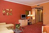 4* tweekamer hotelkamer in Cserkeszolo in het Aqua Spa Hotel
