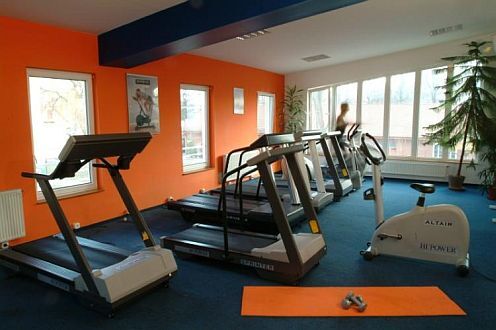 La salle de fitness á Budapest, le Bain Romain, pres de l'Aquincum