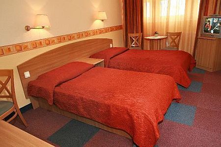 Gerand Hotell Eben *** - двухспальный номер при отеле в Будапеште