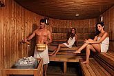 Sauna in het Hotel Mendan in Zalakaros, Hongarije - gezellig wellnessweekend