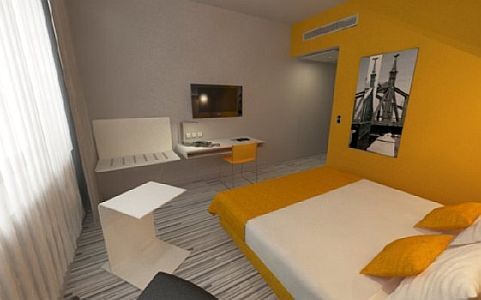 Budapest Park Inn by Radisson - chambre á deux lits d'hôtel de 4 étoiles