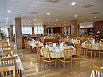 Restaurant in het Hunguest Hotel Helios in Heviz, Hongarije met halfpension