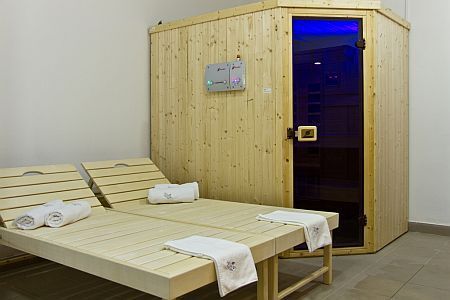 Sauna infrarossa all'Hotel Kelep a Tokaj