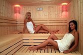 Sauna w centrum odnowy biologicznej w Hotelu Sandor w Pécs