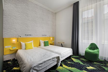 Ibis Styles Budapest Center- pokój hotelowy w atrakcyjnej cenie w centrum Budapesztu przy placu Blaha Lujza