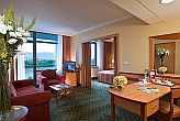 Элегантный апартамент с красивой панопамой в бизнес-отеле Danubius Health Spa Resort Helia