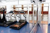 Fitness studio w hotelu Helikon nad Balatonem. Hotel posiada też centrum wellness