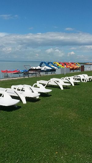 Piscină exterioară la lacul Balaton din Siofok în Hotelul Hungaria