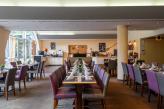 Das moderne, elegante Restaurant im Hotel Novotel Szekesfehervar 4*