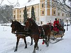 Отель-замок Hedervary Kasteelhotel-катание на санях в упряжке 