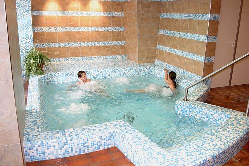 Wellness Hotel Aranyhomok Kecskemet - джакузи в велнес-отделении отеля - велнес-отели - Hungary