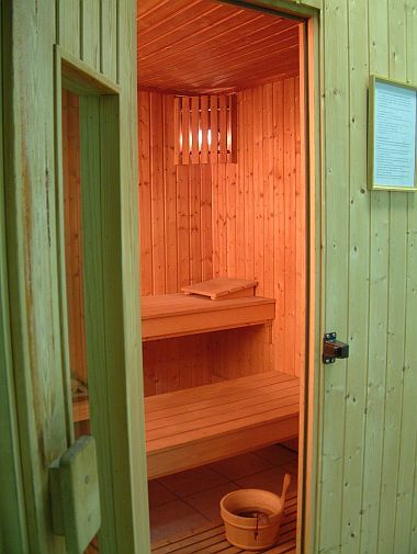 Sauna - Piramis Hotel Gardony - See Velence - billige Hotel am Velence See