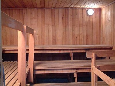 Sauna e rilassamento al hotel Boglar di Balatonboglar a lago Balton in Ungheria