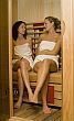 Wellnesshotel bij het Balaton - sauna in Bungalows Club Tihany