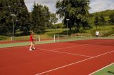 Tennisplatz im Graf Degenfeld Schloßhotel in Tokaj