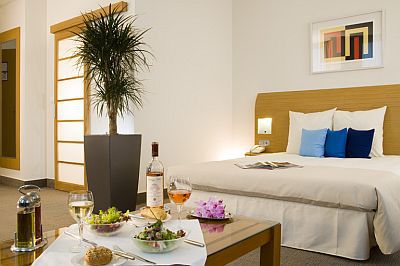 Hôtel Novotel Budapest Danube - Accor hotel - la chambre double élégante et romantique á tarif réduit