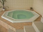 Jacuzzi och wellness-fitness anläggning i Zsory Hotel Fit