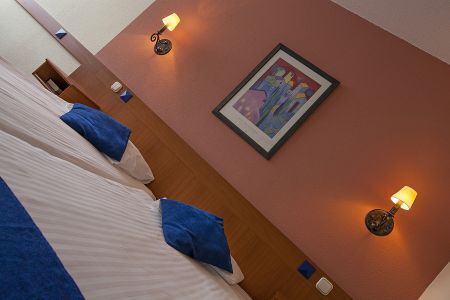 Hotel Mediterran - hotel room at discounted price in Buda at MOM Park in Budapest