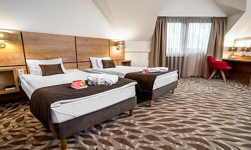 4* Hotel Rubin megfizethető kétágyas szobája Budapesten