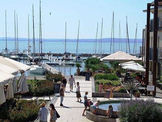 Port de plaisance au Wellness Hotel Golden Balatonfüred