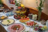 Selección grande de desayuno en el Hotel Fonte en Gyor - hoteles en Gyor - Hotel Fonte en Hungria