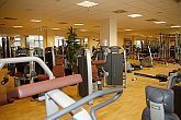 Viersterren Hotel Aquaword Resort Boedapest met uitstekende fitnessfaciliteiten - modern, goed uitgerust fitnesscentrum