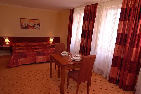 Apartament z francuskim łóżkiem w Hotelu City Budapeszt