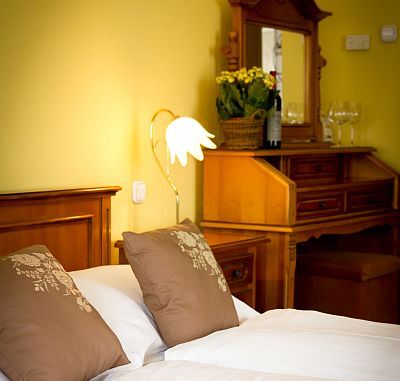 Budapest en Hongrie - la chambre double libre de L'hôtel City Unio á 3 étoiles
