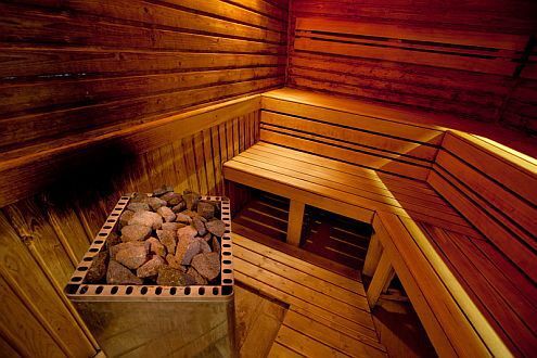 Sauna - Greenfield Golf et Spa Resort Hôtel - Bukfurdo en Hongrie