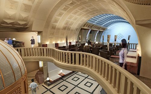 Le café - Continental Hôtel Zara á 4 étoiles - la Grande Synagoge