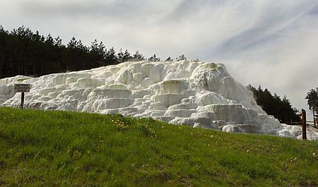 Salzberg in Europa mit Heilwasserquelle in Egerszalok