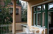 Villa Hotel Kristal - cheap 3 star hotel in Budapest on Gellert Hill - rooms with balcony and panoramic view