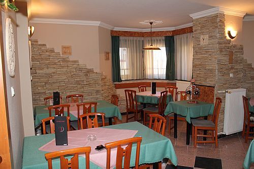 Sala per la prima colazione all'Hotel Kristal a Budapest