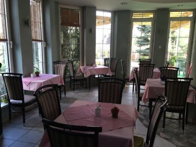 Restaurant in een vriendelijk en huiselijk pension in Boeda - Pension Belle Fleur