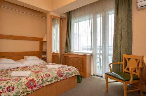 Hotel Fit Heviz - vacker dubbepsäng på lågt pris på ett romantiskt hotell i Heviz