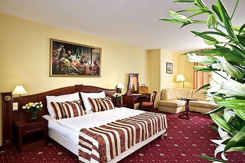 Suite dell'Hotel Kapitany - hotel a Sumeg offrendo un tuffo nel Medioevo 
