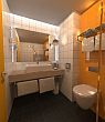 Elegant bathroom in Park Inn Budapest