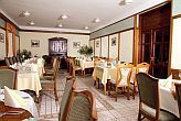 Restaurant von Schweizer Haus Pension in Nyiregyhaza mit Panoramaaussicht auf Sosto-Thermalbad