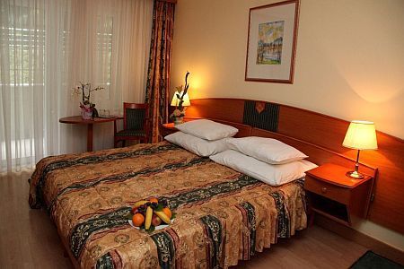 Hotel Spa Heviz znajduje się dokladnie u wybrzeży jeziora Heviz o naturalnych źródlach termalnych