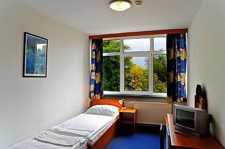 Habitación doble a precio reducido con una vista panorámical al Danubio