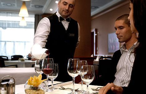 Restaurant in een elegante atmosfeer in Thermal Hotel Visegrad