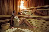 Sauna in Hotel Historia Veszprem for a wellness weekend